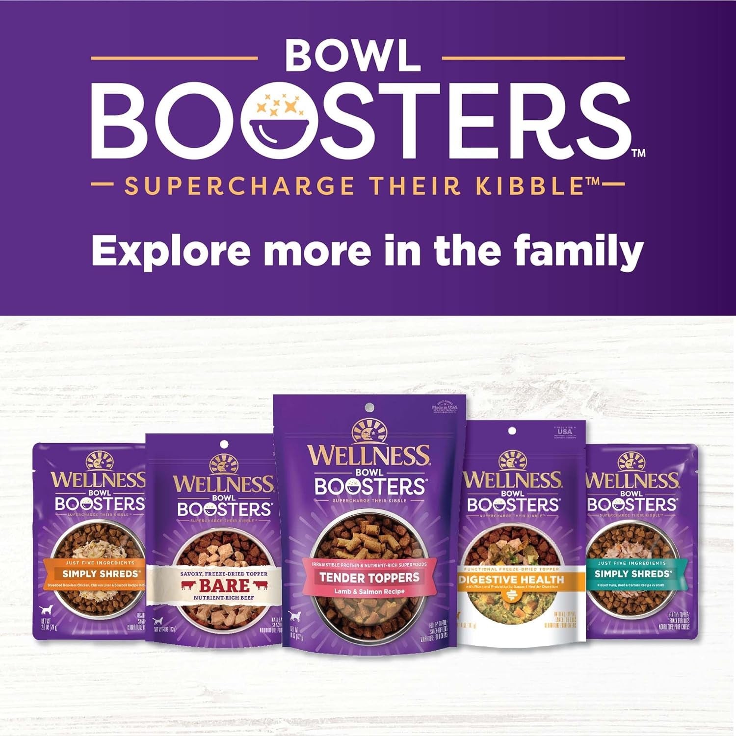 CORE Wellness Bowl Boosters: Grain-Free Turkey, Freeze-Dried mixer, 4 Oz