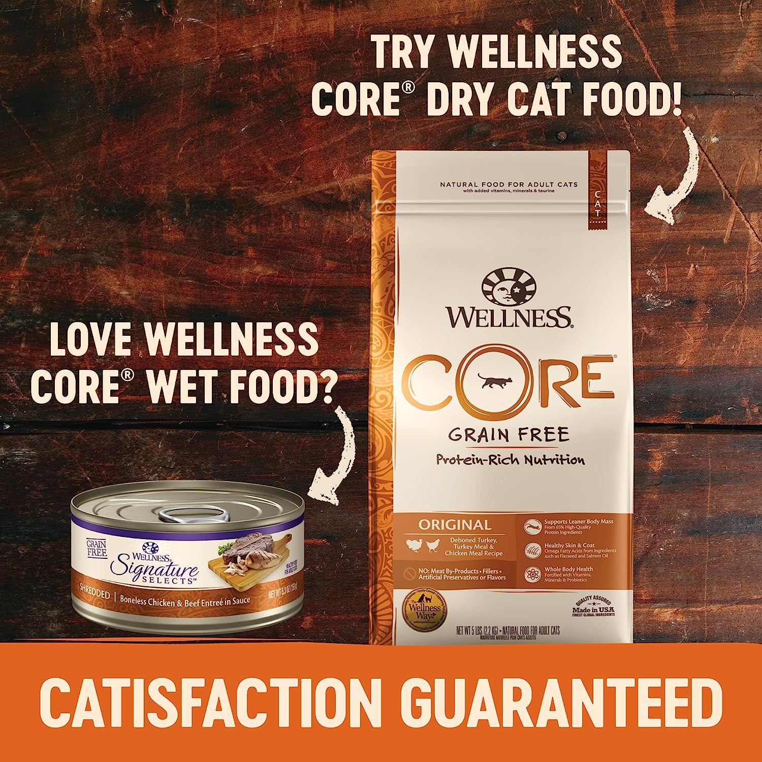Signature Selects Wet Cat Food by CORE Wellness: Grain-Free (Shredded Chicken & Chicken Liver, 5.3 Ounces, Pack of 12)