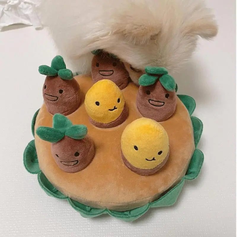 Pet Snuffle Mat: Interactive Feed Game for Cats and Dogs