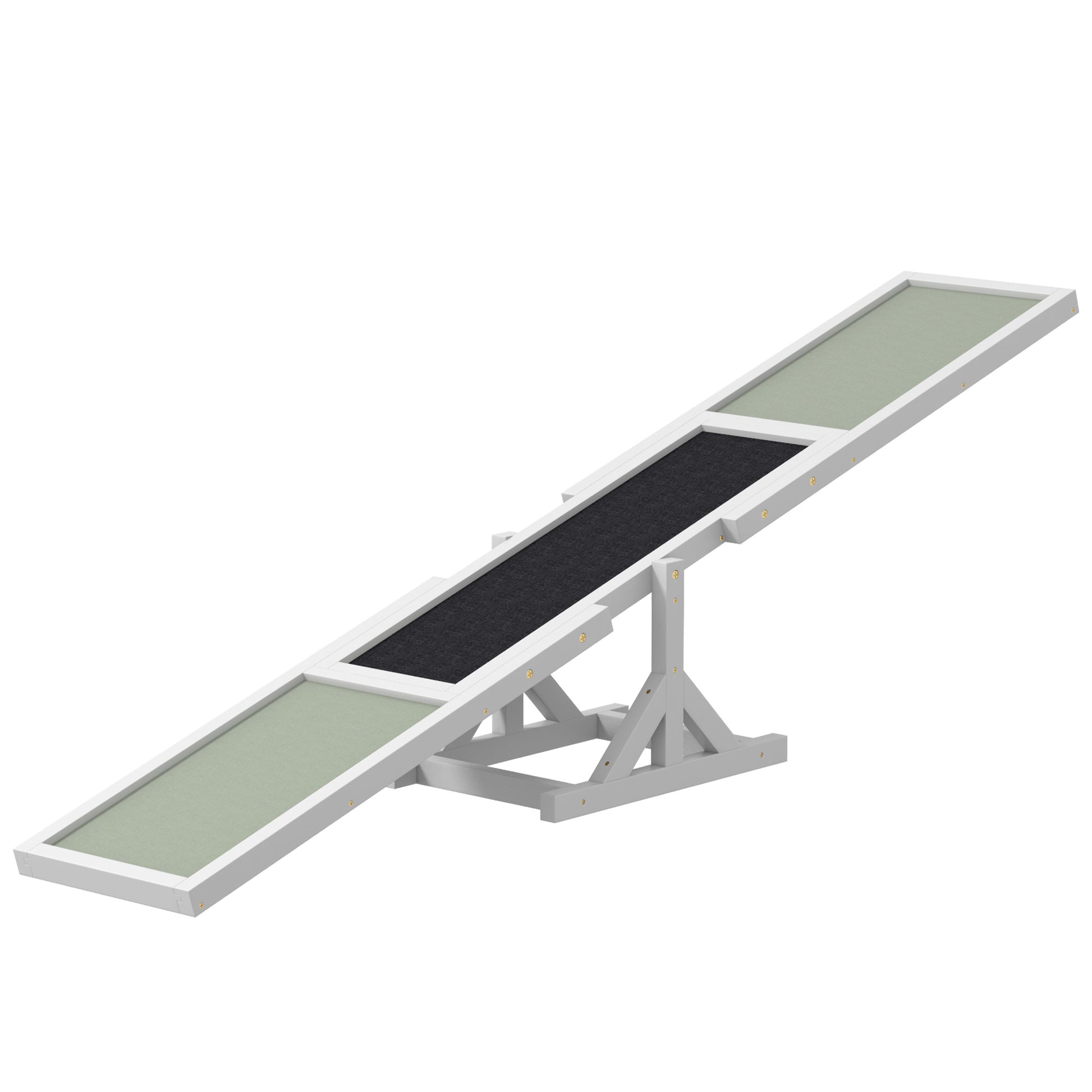 Pet Seesaw: Wooden Dog Training Equipment for Active Play