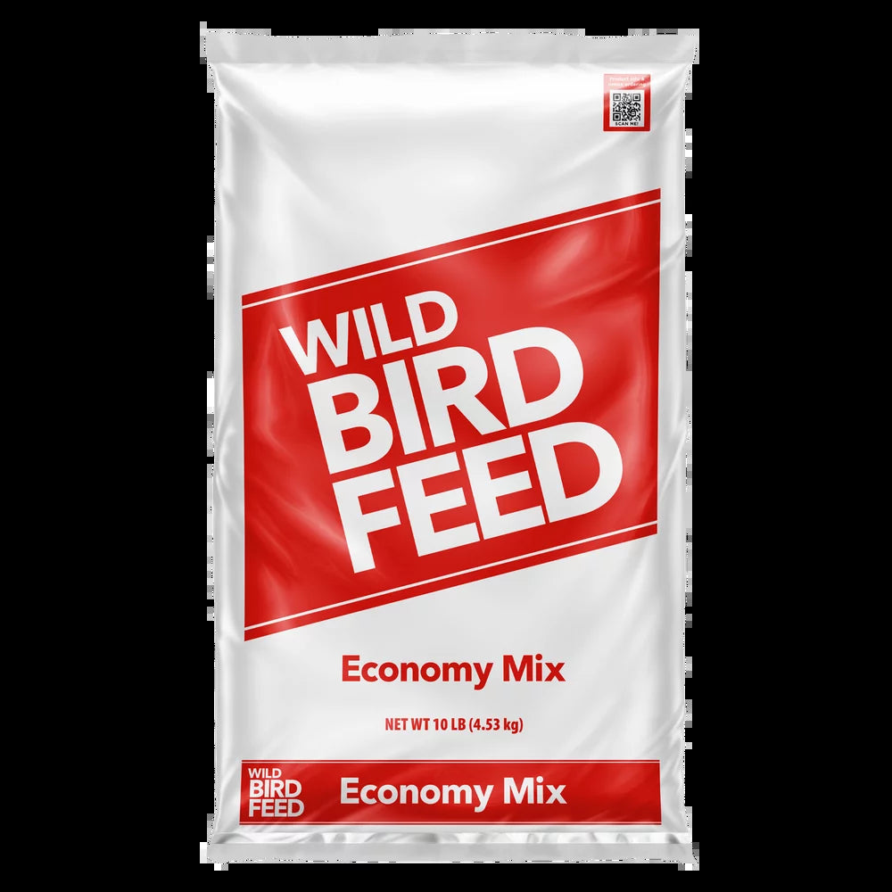 Economy Mix Wild Bird Feed, Dry, 1 Count per Pack, 10 Lb. Bag